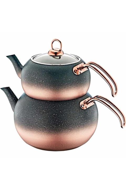 OMS Granit Küre Çaydanlık Bakır Renk