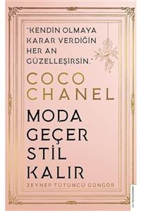 Destek Yayınları Coco Chanel  Moda Geçer Stil Kalır