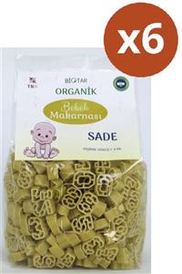 BİOTAR Organik Tarım Ürünleri Organik Bebek Makarnası Sade 350 gr X 6 Adet