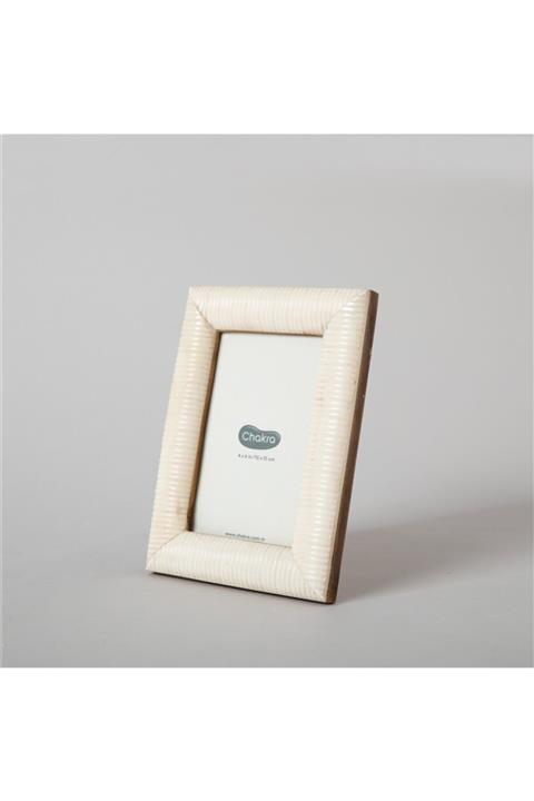 Chakra Frankien Çerçeve 10x15 Cm Natural