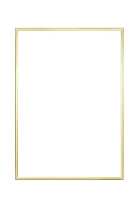 POLAT CAM Gold Renk Metal Resim Çerçevesi 21x30 Cm