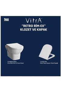 VitrA Retro Rim-ex Asma Klozet Takımı