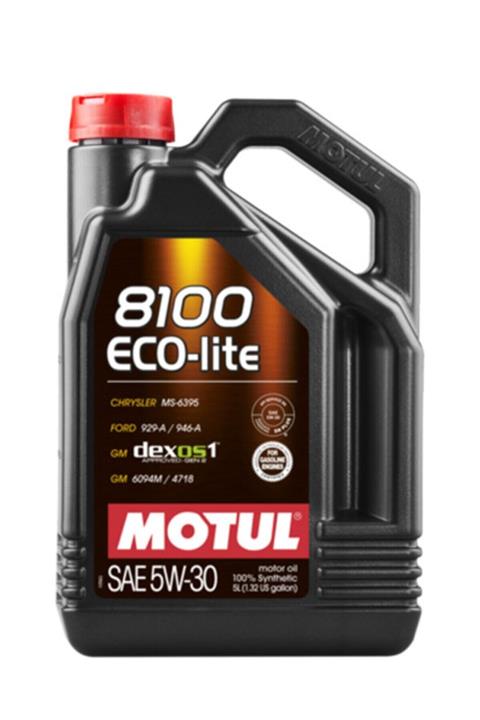 Motul 8100 Eco-lite 5w30 Dexos1 5 Lt Ürt. Trh.03/20