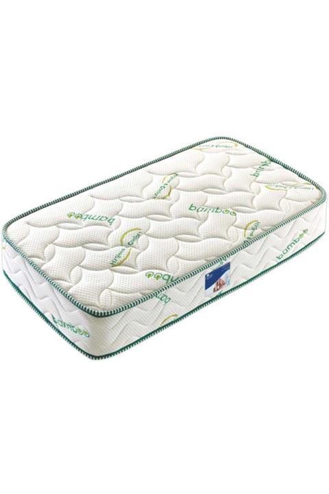 POOLY Midilife 60x120 Ortopedik Yaylı Yatak 60x120 Soft Ortopedik Bamboo Bebek Yatağı 60*120 Yaylı Yatak