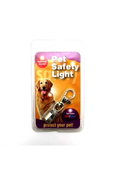 PET SUPPLIES Köpek Güvenlik & Aksesuar & Yürüyüş Led Çakarlı 2 Renk Yansıtmalı Boyun Tasma Ucu (pilleri Içinde)