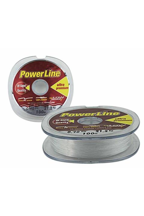 POWERLINE Ultra Soft 100 m Monofilament Makara Misina