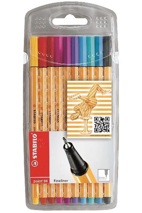 Stabilo Marka: Point 8810/77 10 Lu Set Fineliner Kalem 0.4 Kategori: Kurşun Kalemler