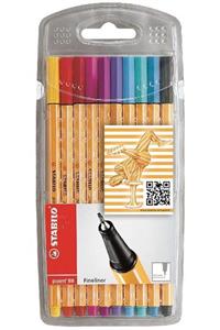 Stabilo Marka: Point 8810/77 10 Lu Set Fineliner Kalem 0.4 Kategori: Kurşun Kalemler