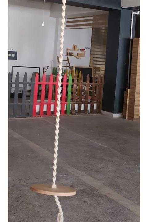 Master Hands Makrome Ipinden Çocuklar Için Disk Salıncak