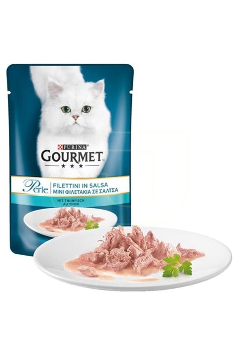 Proplan Gourmet Perle Izgara Ton Balıklı Konserve 85 Gr X 12 Adet