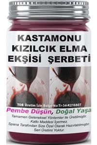 SPANA Kastamonu Kızılcık Elma Ekşisi Şerbeti Ev Yapımı Katkısız 500ml