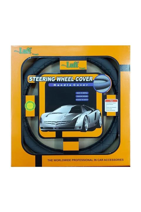 MEHMET OYGUR Pejo 206 Coupe Oto Uyumlu Direksiyon Kılıfı 38 Cm Lux Kutulu Izli Model