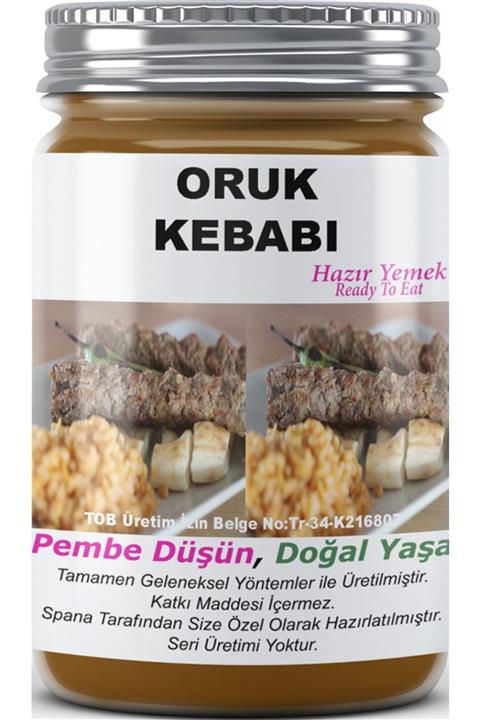 SPANA Oruk Kebabı Ev Yapımı Katkısız 330gr