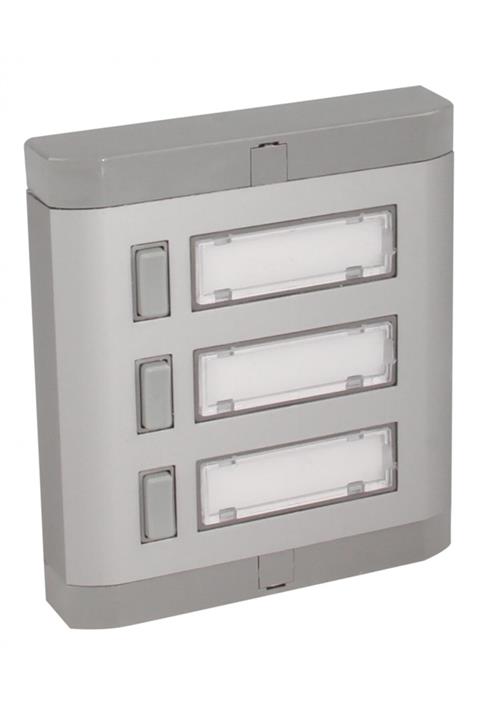 Mutlusan 3lü Alüminyum Zil Butonu