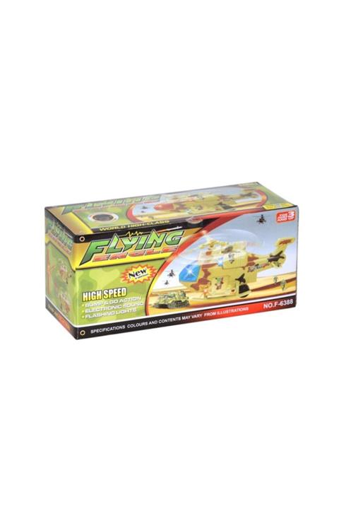 Prestij Oyuncak Sesli Ve Işıklı Askeri Helikopter