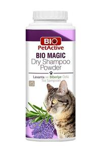 Pet Active Bio Magic Dry Shampoo Powder - Kedi Toz Şampuan 150 gr