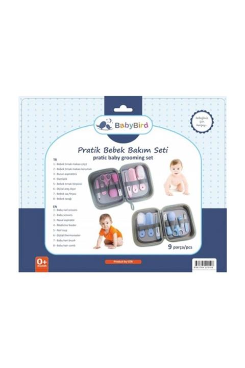 Baby Bebek Bakım Seti Çantası  Pratik Bebek Bakım Seti Pembe