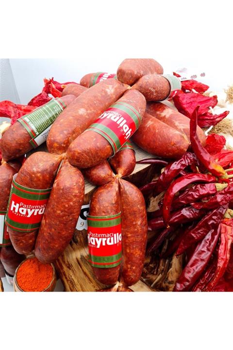 PASTIRMACI HAYRULLAH Evlik Sucuk 500 Gram Orta Acılı