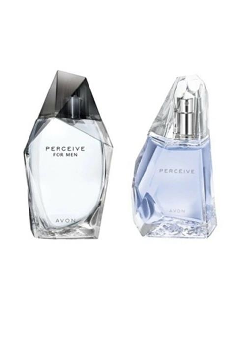 AVON Perceive Erkek Parfüm 100 Ml+bayan Parfüm 50 Ml