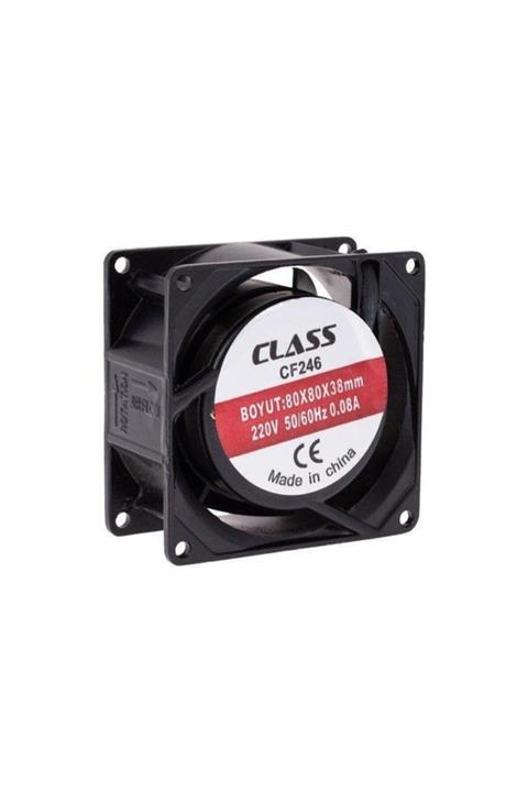 Class Cf 246 80x80x38mm Ac 220 Volt Fan