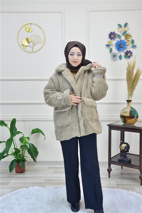 şahinler avm Henza 5535 Toylor Fermuarlı Mont