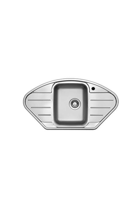 ukinox Ukınox Lt 945 Dekorlu Tezgah Üstü Sağ Mutfak Eviyesi