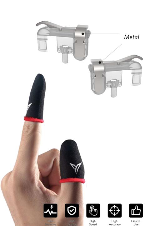 FAB Store E Spor Pubg Eldiven Ve Metal Tetik Set