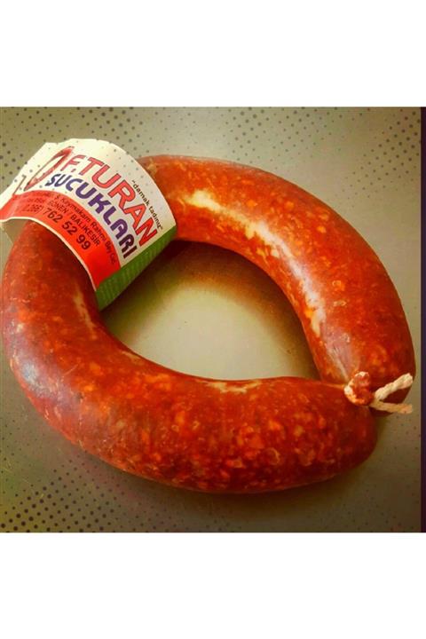 GÖNEN DİLEK KASAP TURAN ÇİFTLİĞİ Gönen F.turan Sucukları Dana Kasap Sucuk 1 Kg