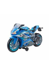 Sunman Teamsterz Street Moverz Sesli Ve Işıklı Motorize Motosiklet 27 Cm. 13411 Mavi