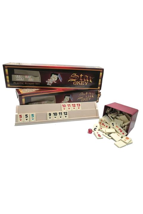 VegaHediye Star Plastik Okey Takımı