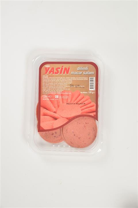 Yasin Gurme Dilimli Macar Salam 120 gr
