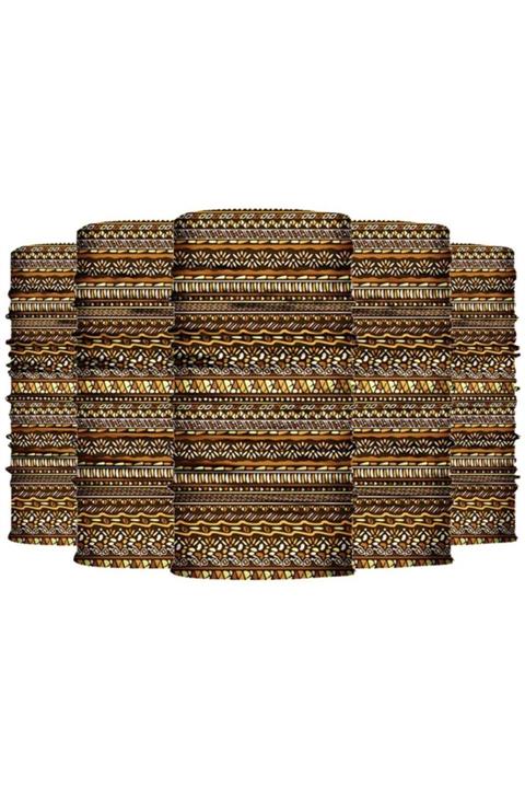 Knmaster Inca Buff Bandana Boyunluk Maske Saç Bandı 5'li Paket