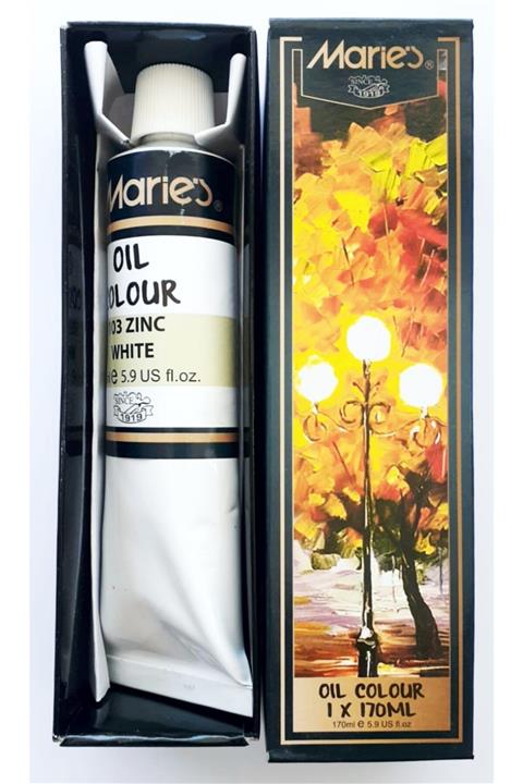Maries Yağlı Boya Büyük Boy 170 Ml 103 Chınese Whıte