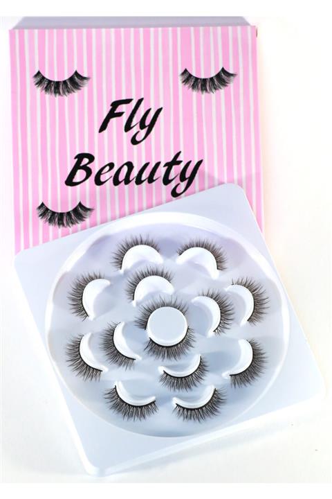 By Fly Beauty 7'li Günlük Seyrek Ipek Takma Kirpik Model: Sofia