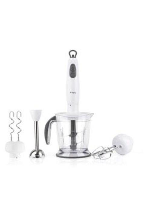 King K 940 Completo 7'li Beyaz Komple Blender Seti