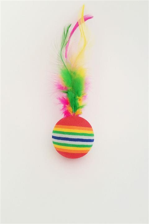 Kutlu Ay Kedi Oyuncağı Tüylü Kedi Topu