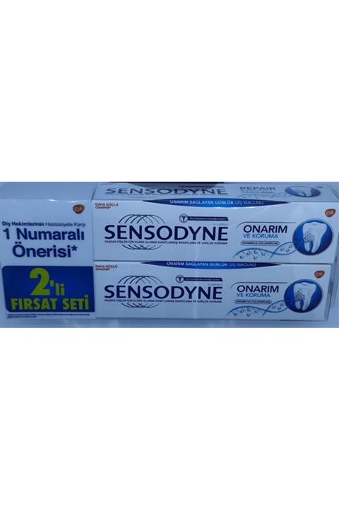 Sensodyne Sensodyn Onarım Koruma 2 X 75 Ml Fırsat Seti