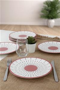 Keramika Boom Pasta Tabağı 20 Cm 6 Adet - 20266