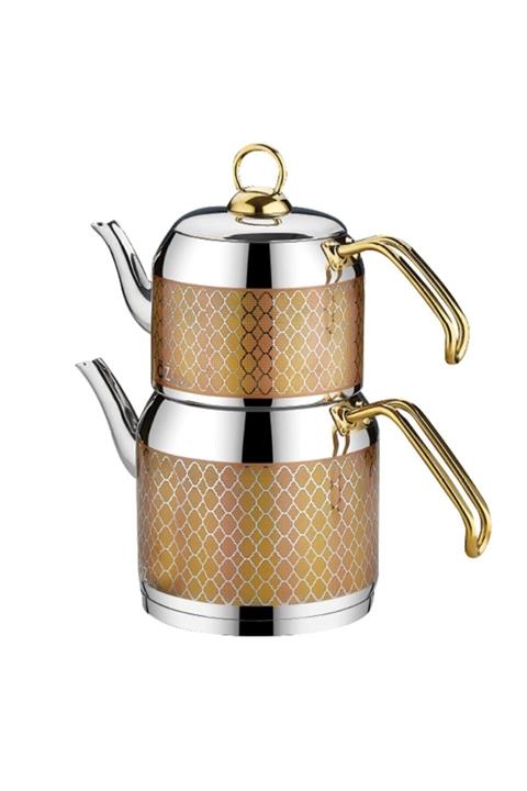 ÖZLİFE Gri Çaydanlık