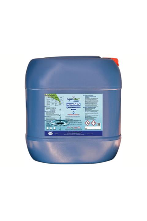 ToptancıyızBiz Aquantum 35 Kg Aquahypo Içme Ve Havuz Suyu Kloru