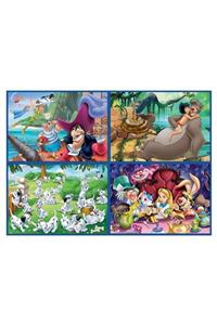 EDUCA 50+80+100+150 Parça Disney Multi Çocuk Puzzle