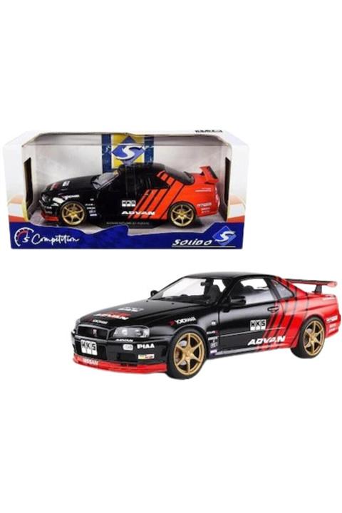 Solido Nıssan Skylıne Gt-r (r34) 1:18 Ölçek Metal Model Oyuncak Araba