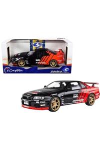 Solido Nıssan Skylıne Gt-r (r34) 1:18 Ölçek Metal Model Oyuncak Araba