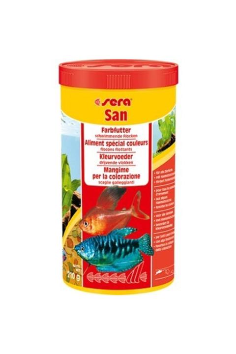 SERA San Balık Premium Pul Renk Yem 1000 Ml / 210 Gr