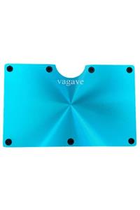 vagave Sunshıne Blue Metal Kartlık Cüzdan