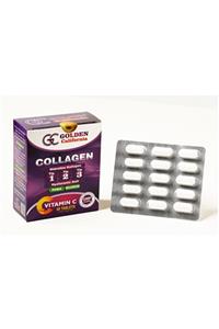 Golden California Collagen Hidrolize Tip 1-2-3 Hyaluronik Asit Paba Selenyum Vitamin C 60 Tablets