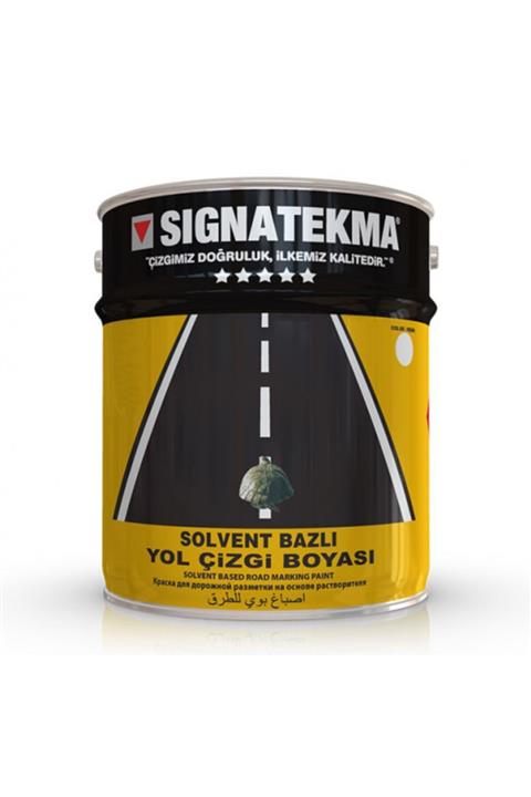 AYTRAFİK Signatekma Yol Çizgi Boyası Sarı 25 Kg