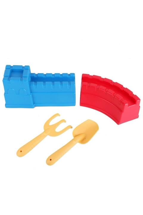 ERKOL OYUNCAK Kale Kum Ile Şekil Verme Plaj Oyun Seti