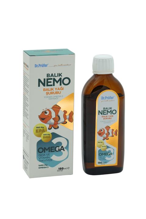 Dr.Prüfer Balık Nemo Balık Yağı Şurubu 150 Ml.