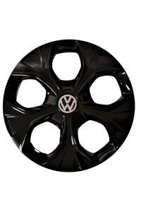 HMNL Volkswagen Polo 13'' Inç Piano Black 4lü Set Jant Kapağı Çelik Jant Görünümlü